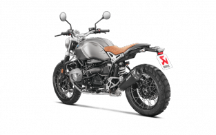 Akrapovic Slip-on Line Titanium Black met E-keur BMW R Nine T 2014-2020